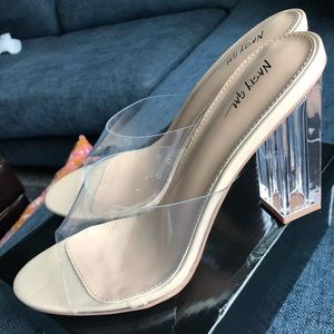 Nasty Gal Perspex Heels